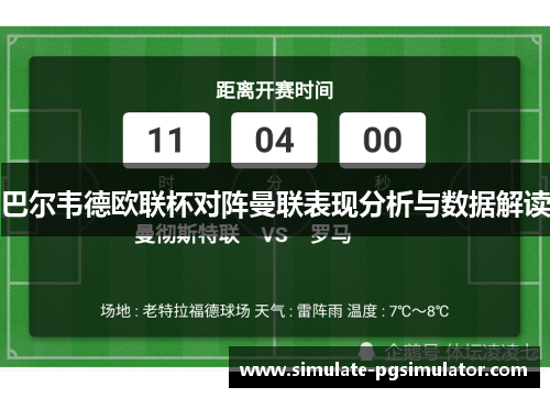 巴尔韦德欧联杯对阵曼联表现分析与数据解读
